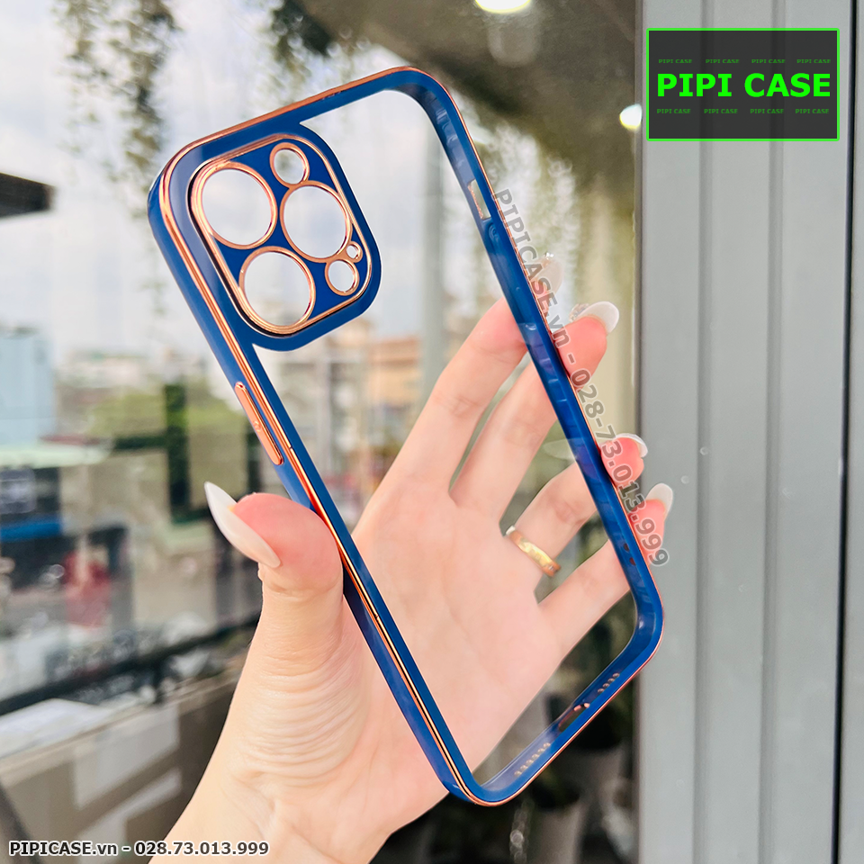 Ốp Lưng iPhone 13 Pro Max - Fancy - Xanh Dương