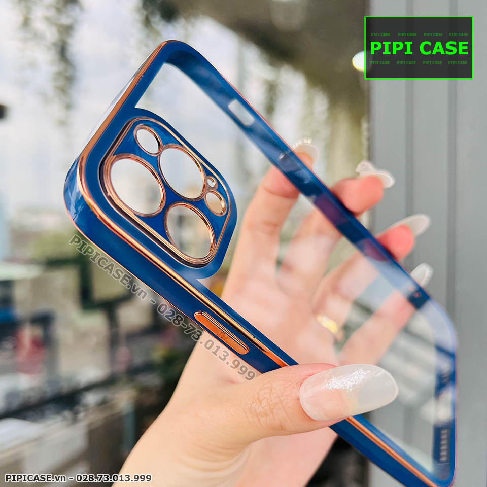 Ốp Lưng iPhone 13 Pro Max - Fancy - Xanh Dương