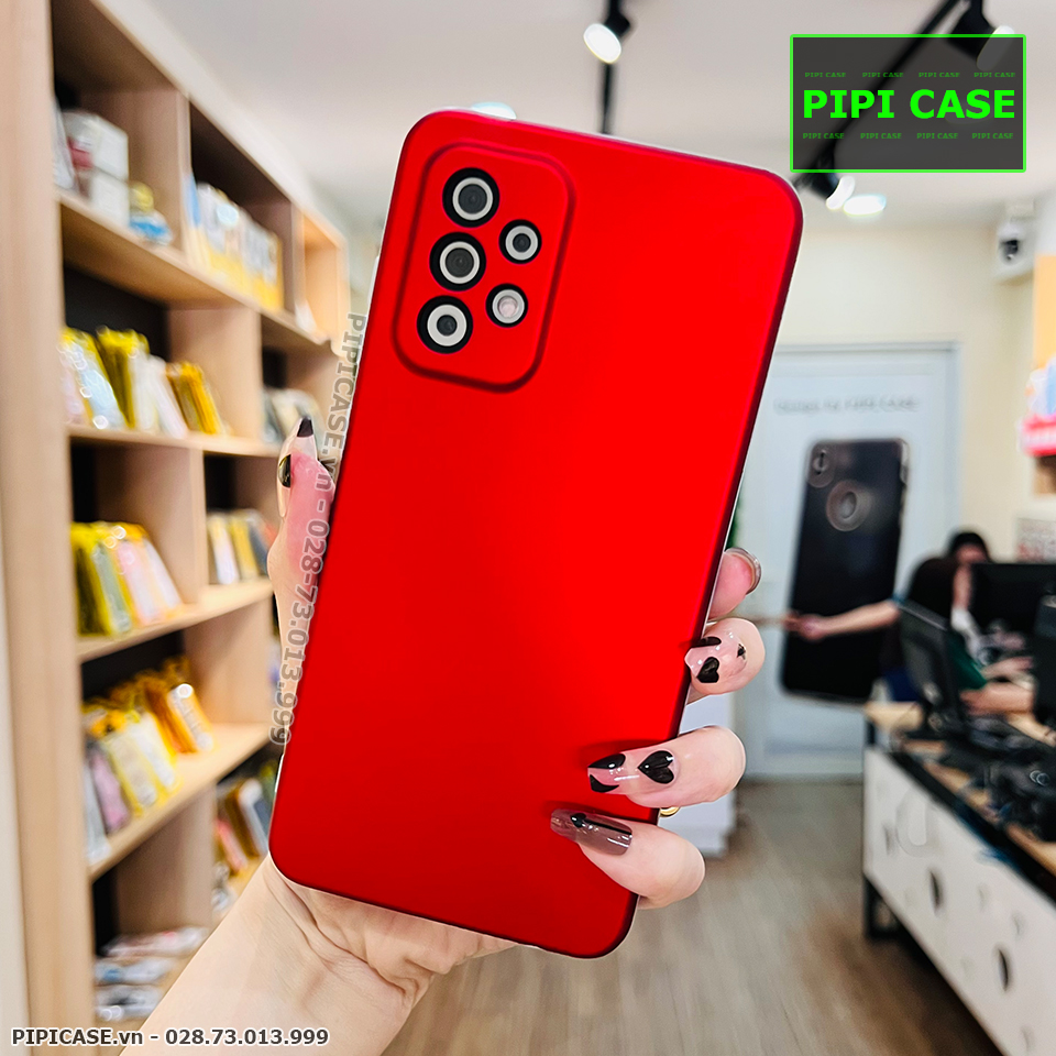 Ốp Lưng Samsung A52 - Design 360 - Đỏ