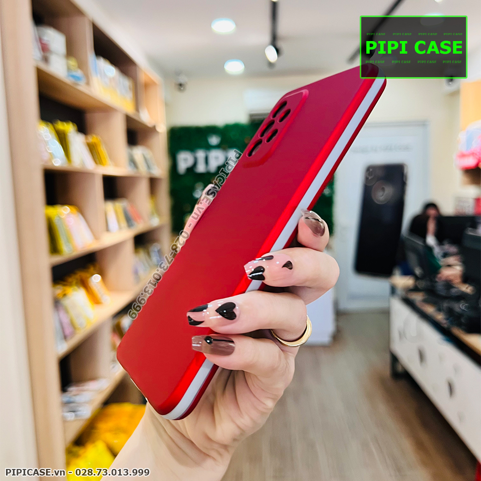 Ốp Lưng Samsung A52 - Design 360 - Đỏ