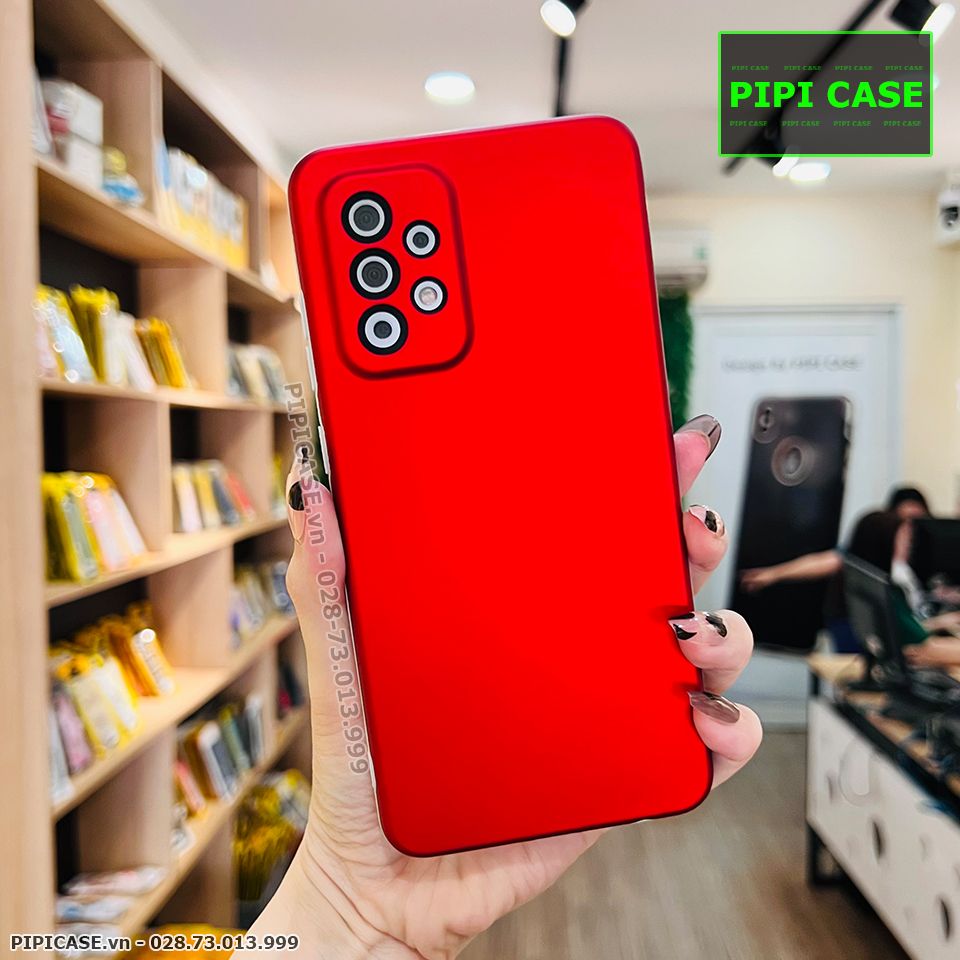 Ốp Lưng Samsung A52 - Design 360 - Đỏ