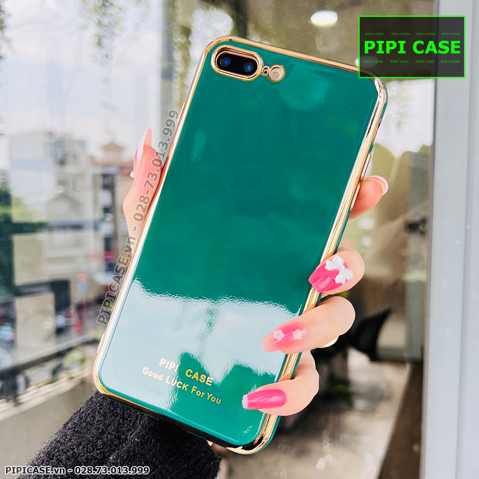 Ốp Lưng iPhone 7 Plus / 8 Plus - Shilla - Xanh Lá