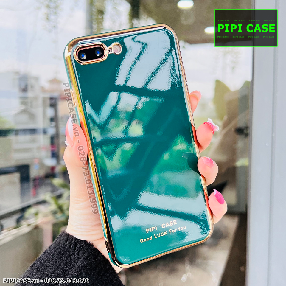 Ốp Lưng iPhone 7 Plus / 8 Plus - Shilla - Xanh Lá