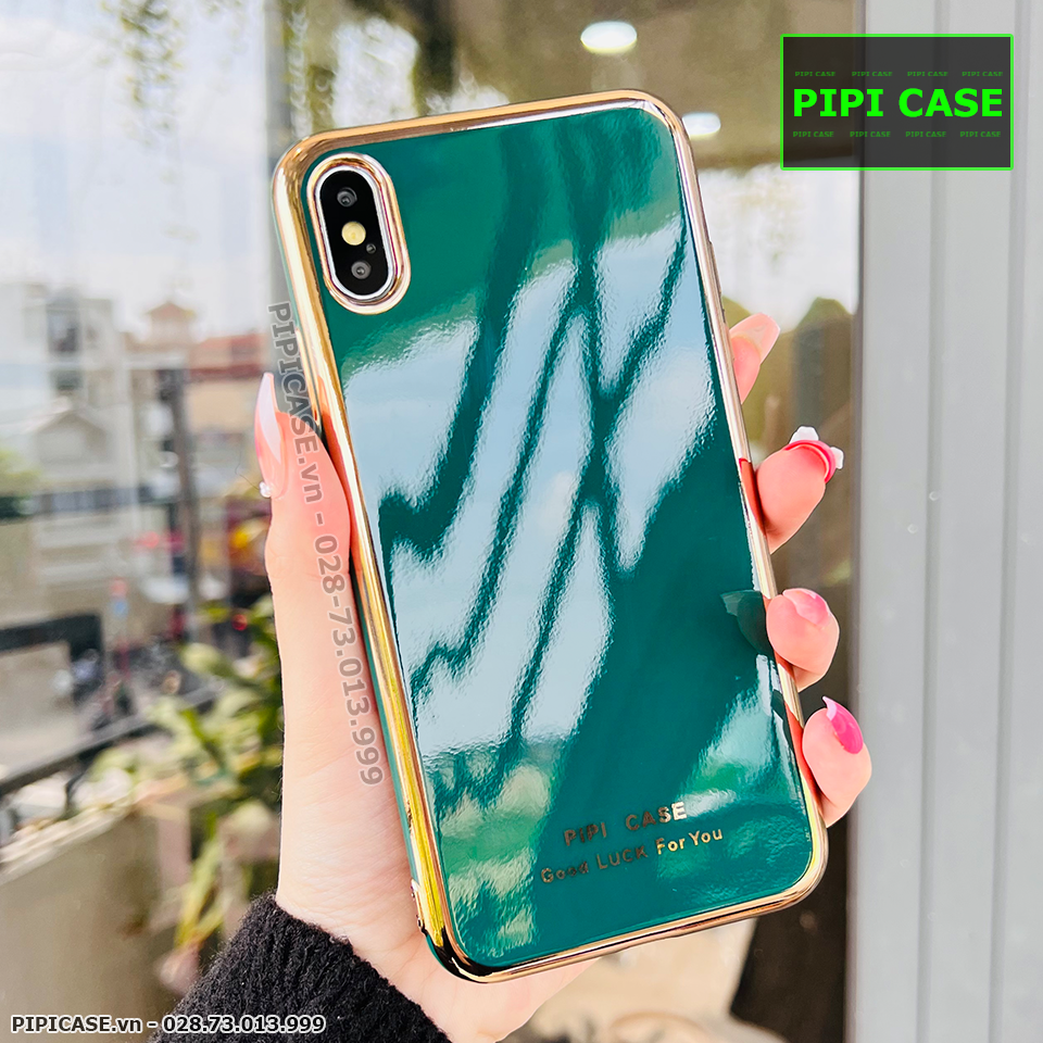 Ốp Lưng iPhone XS Max - Shilla - Xanh Lá