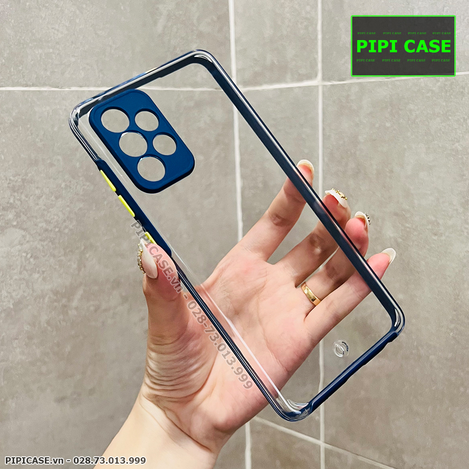 Ốp Lưng Samsung A52 - MiMin - Xanh Dương