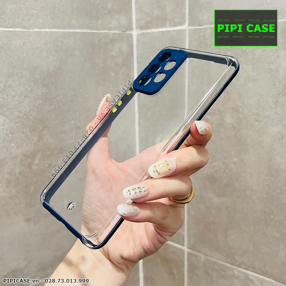 Ốp Lưng Samsung A52 - MiMin - Xanh Dương