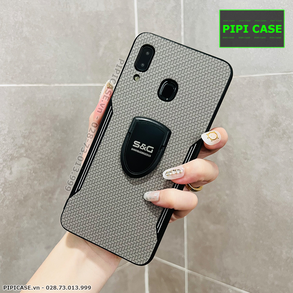 Ốp Lưng Samsung A20 / A30 - Hero Man - Xám