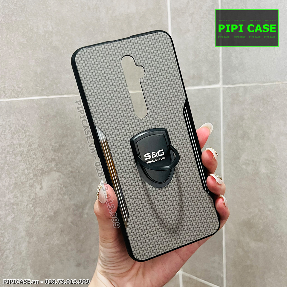 Ốp Lưng Oppo Reno 2F - Hero Man - Xám