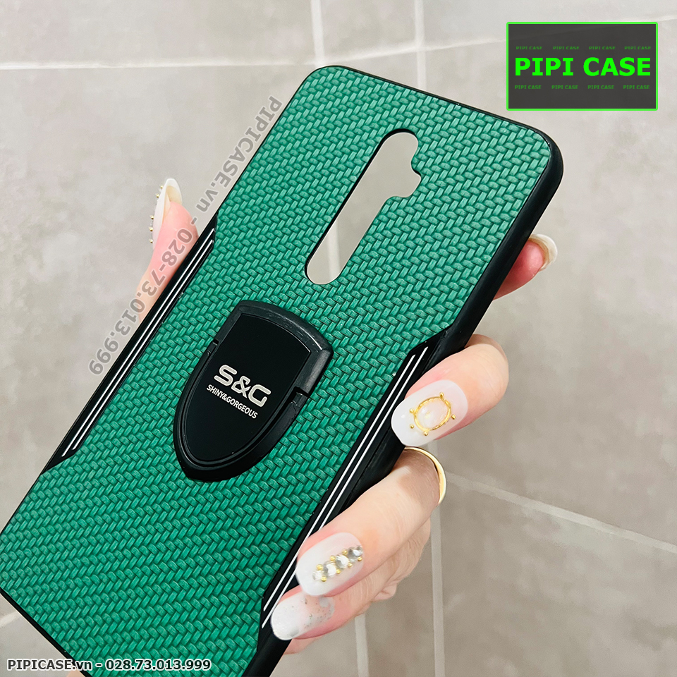 Ốp Lưng Oppo Reno 2F - Hero Man - Xanh Lá