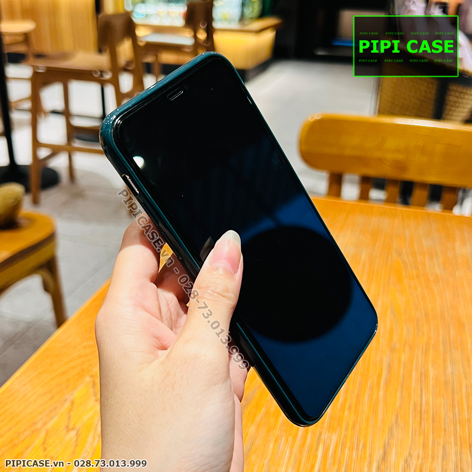 Ốp Lưng iPhone 11 Pro Max - Lấp Lánh - Xanh