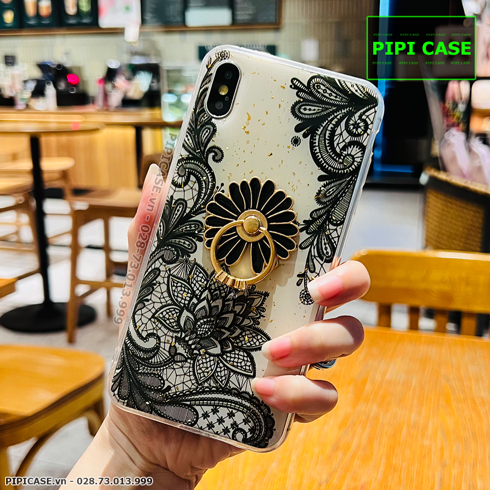 Ốp Lưng iPhone XS Max - Iring Flower - Màu 4