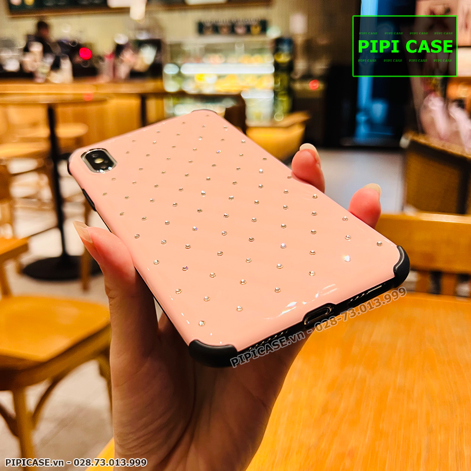 Ốp Lưng iPhone XS Max - Jelly - Hồng
