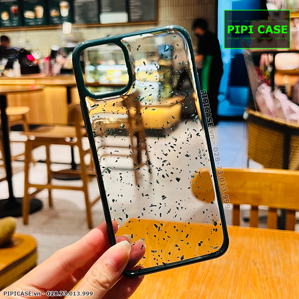 Ốp Lưng iPhone 11 Pro Max - Lấp Lánh - Xanh
