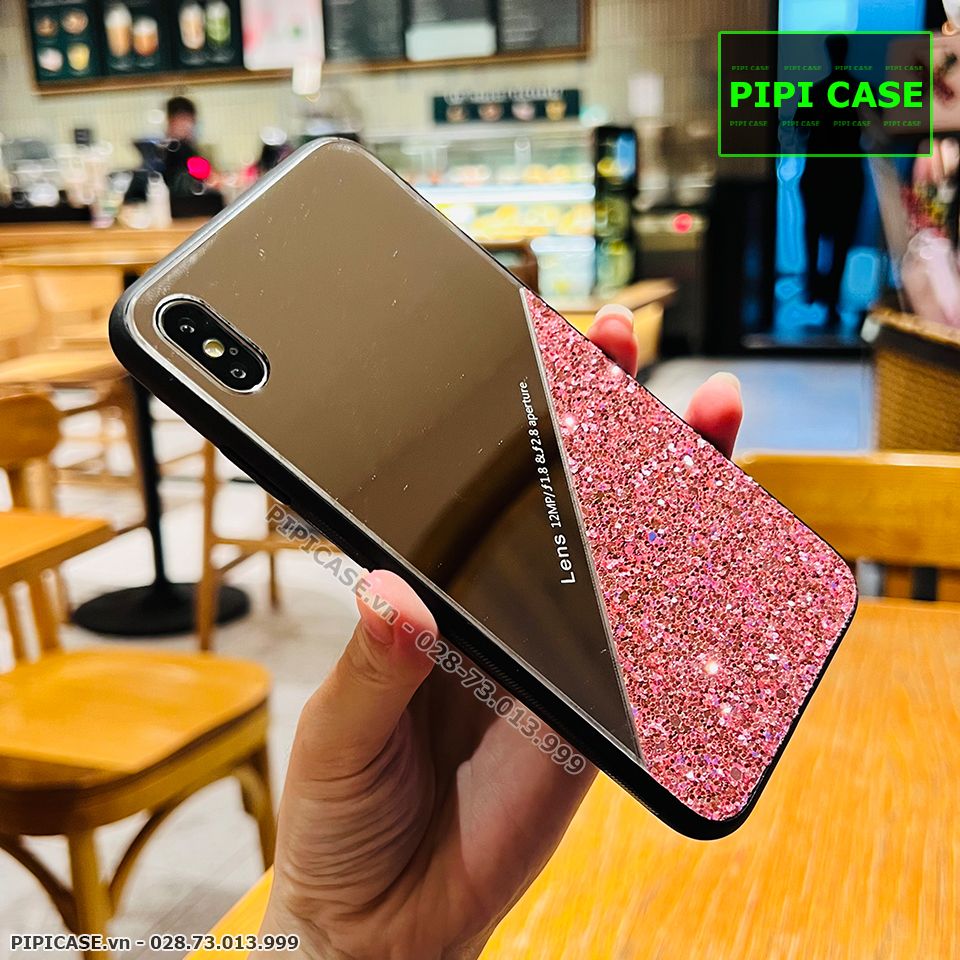 Ốp Lưng iPhone XS Max - Super Diamond - Hồng
