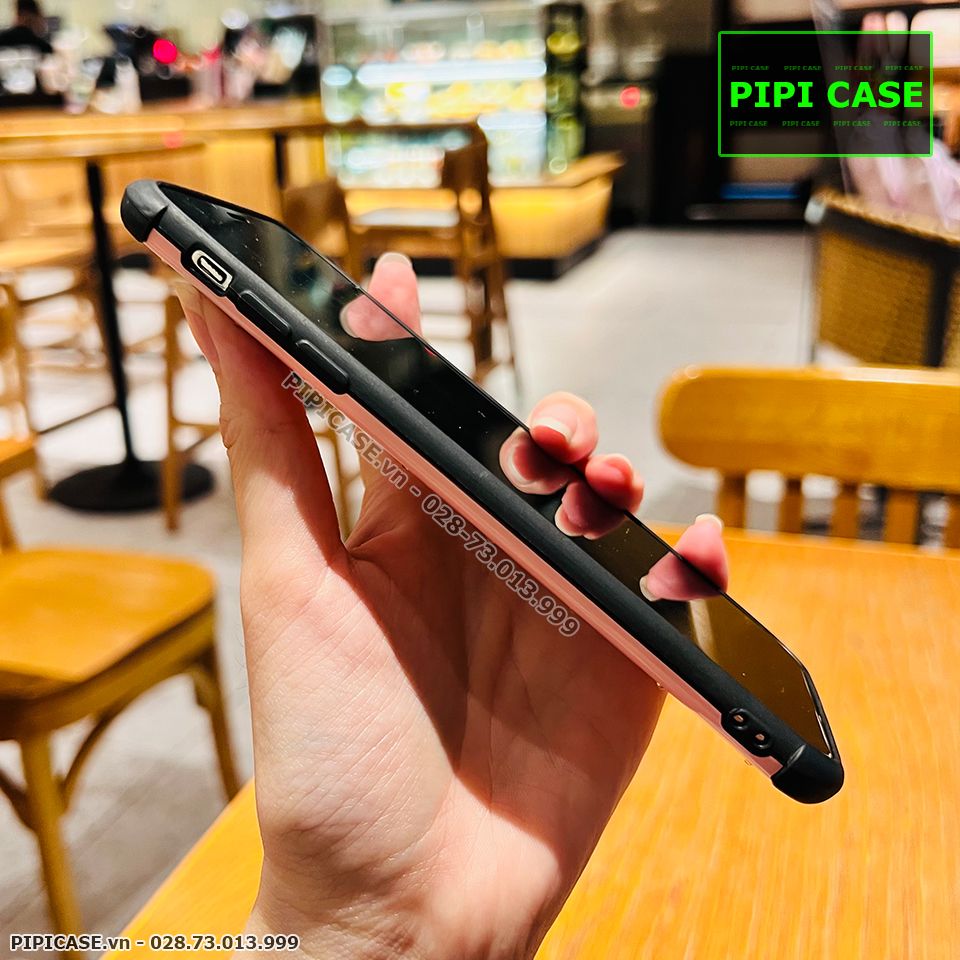 Ốp Lưng iPhone XS Max - Jelly - Hồng