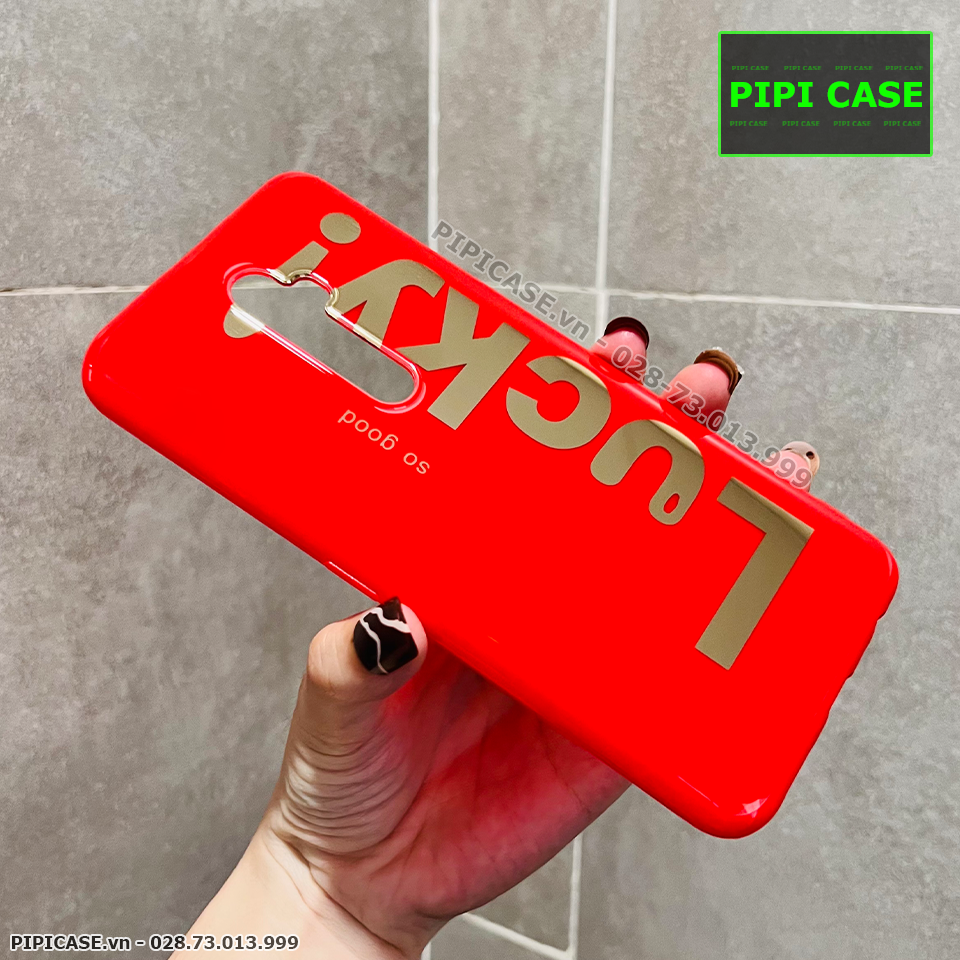 Ốp Lưng Oppo Reno 2F - Lucky - Đỏ