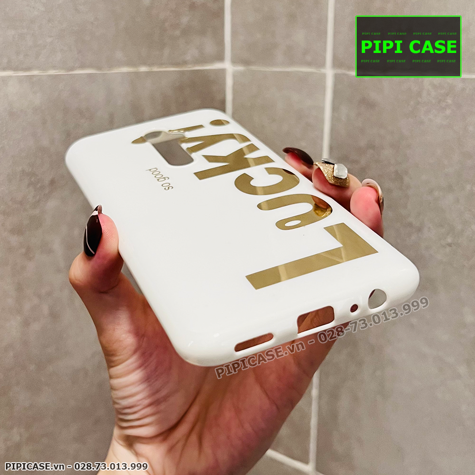 Ốp Lưng Oppo Reno 2F - Lucky - Trắng