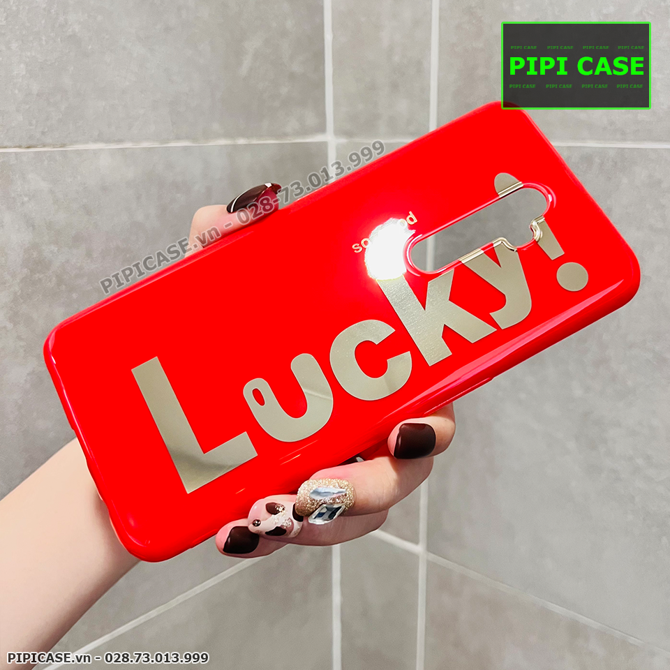 Ốp Lưng Oppo Reno 2F - Lucky - Đỏ