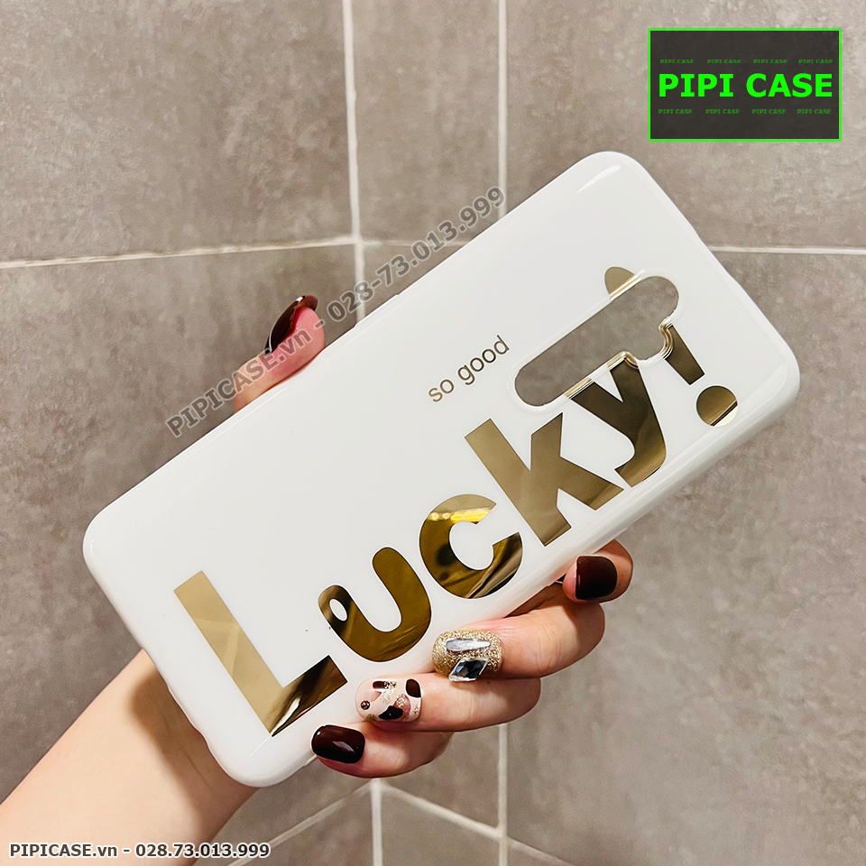 Ốp Lưng Oppo Reno 2F - Lucky - Trắng