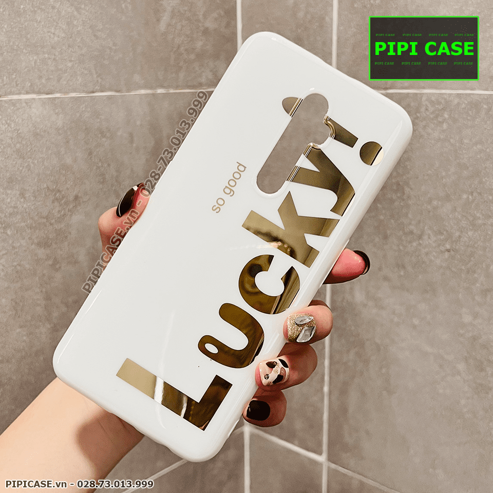 Ốp Lưng Oppo Reno 2F - Lucky - Trắng