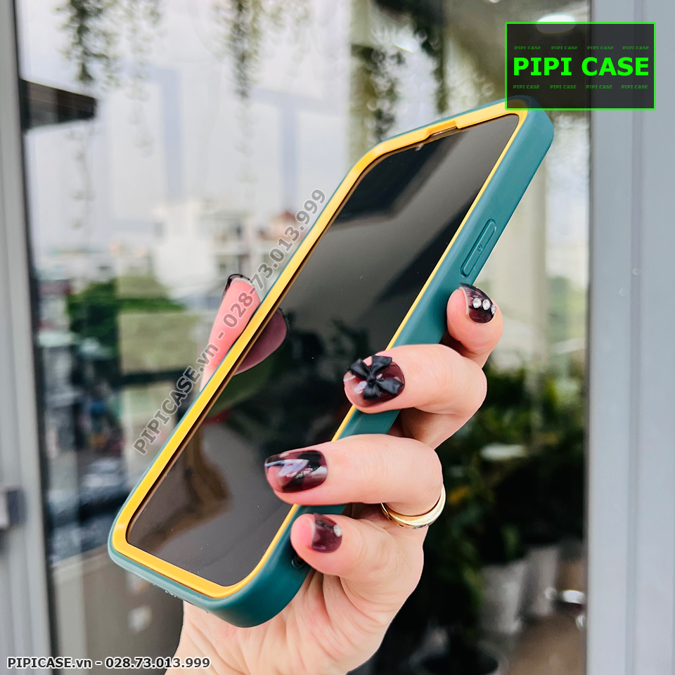 Ốp Lưng iPhone 13 Pro Max - Zeus - Xanh Rêu