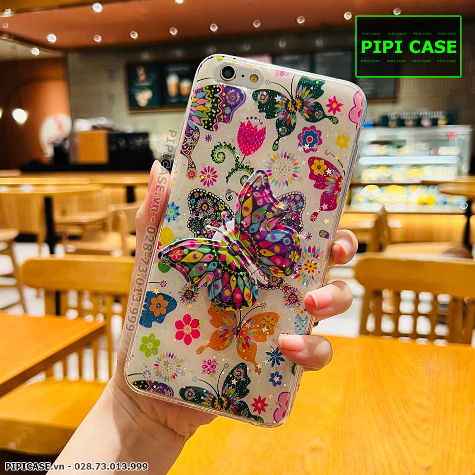 Ốp Lưng iPhone 6 Plus / 6S Plus - Iring Butterfly - 7 Màu