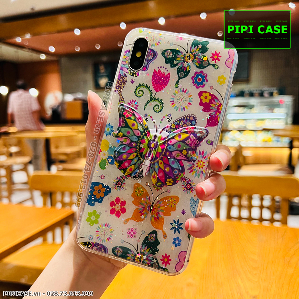 Ốp Lưng iPhone XS Max - Iring Butterfly - 7 Màu