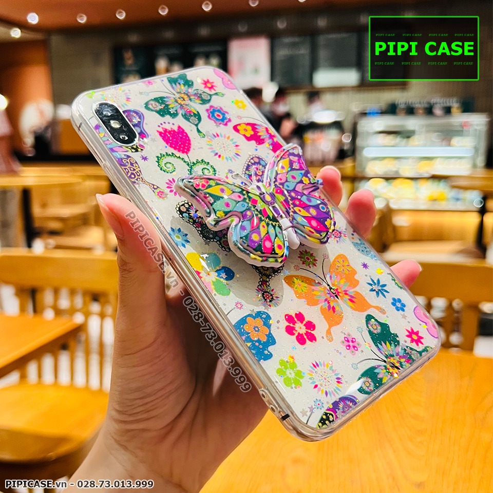 Ốp Lưng iPhone XS Max - Iring Butterfly - 7 Màu