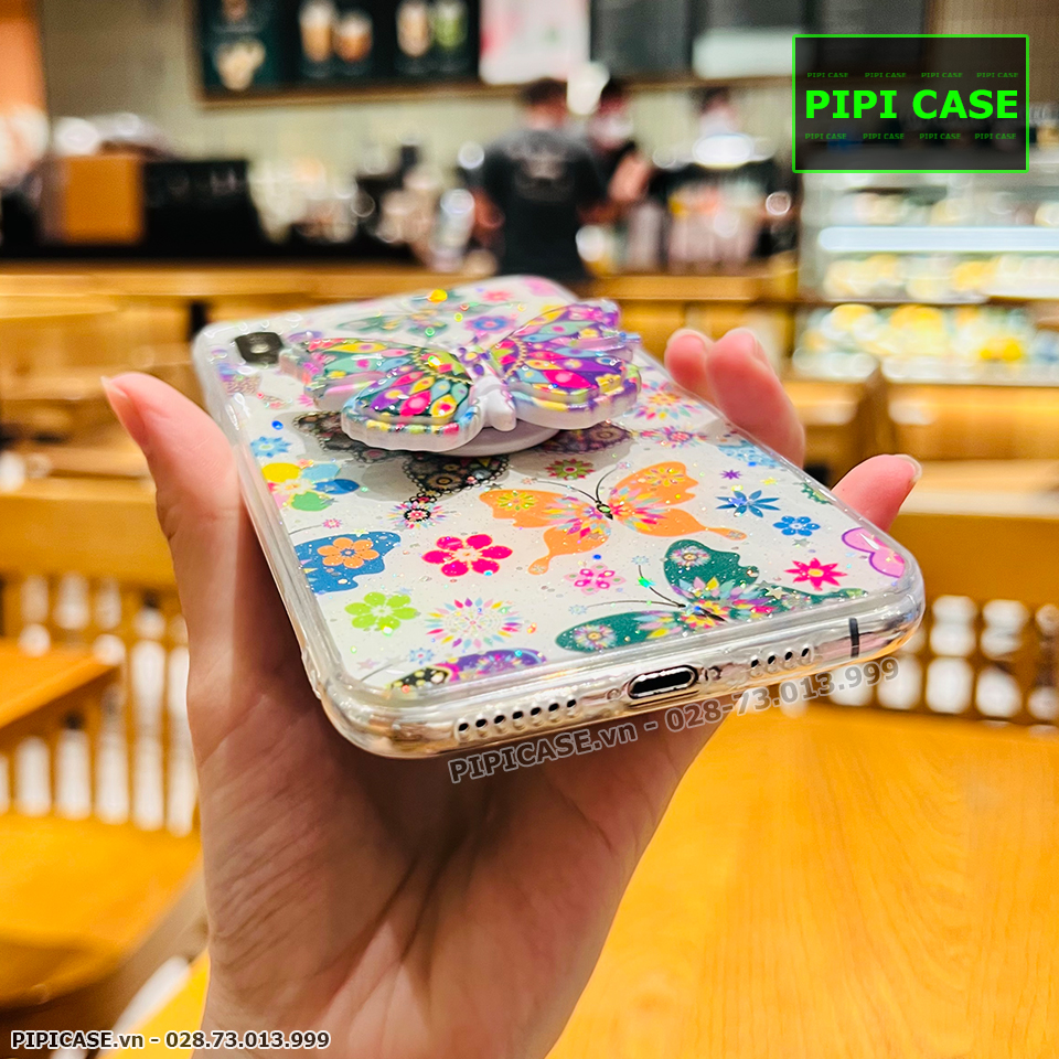 Ốp Lưng iPhone XS Max - Iring Butterfly - 7 Màu