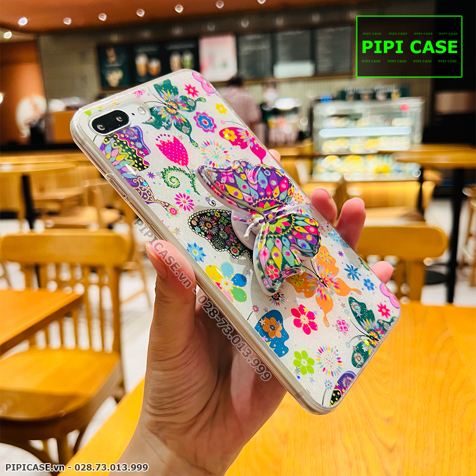 Ốp Lưng iPhone 8 Plus - Iring Butterfly - 7 Màu