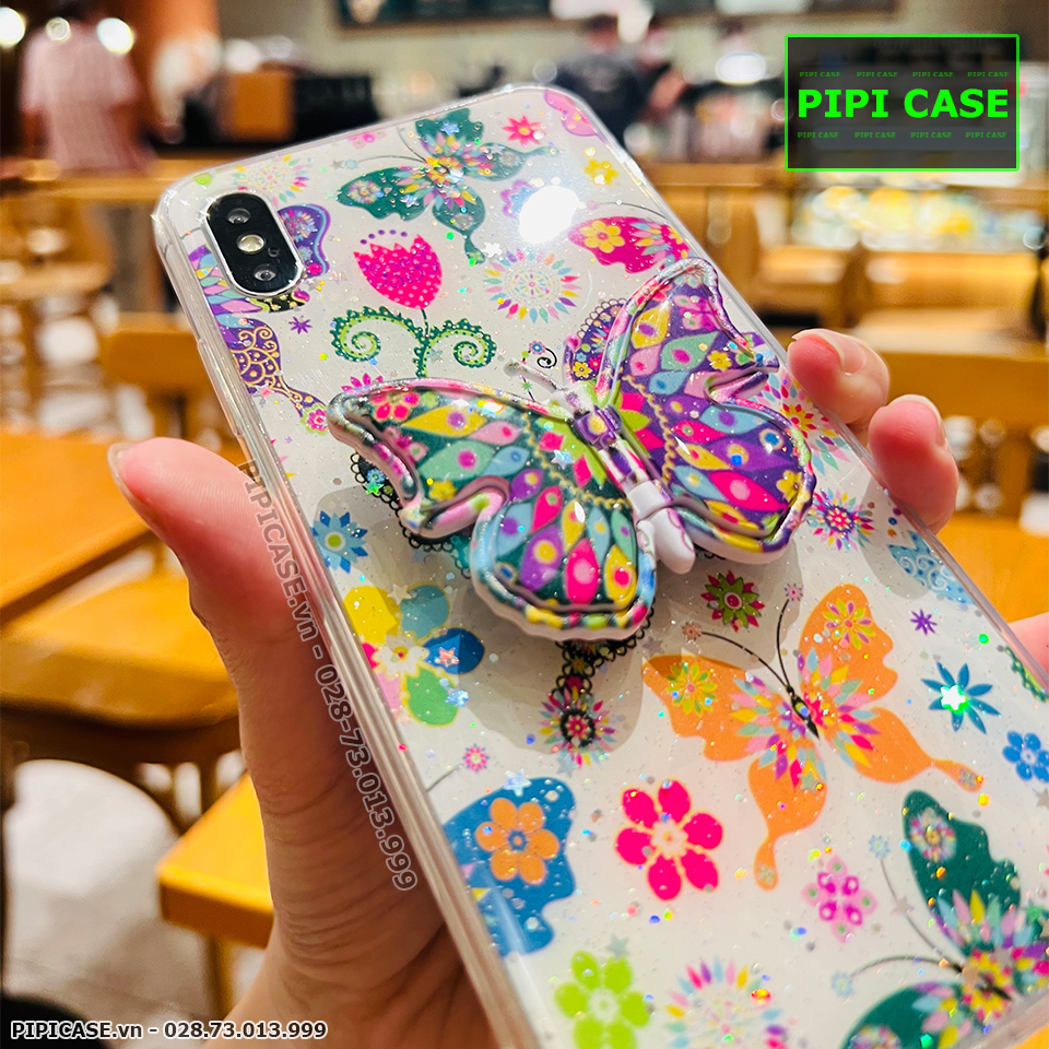 Ốp Lưng iPhone XS Max - Iring Butterfly - 7 Màu