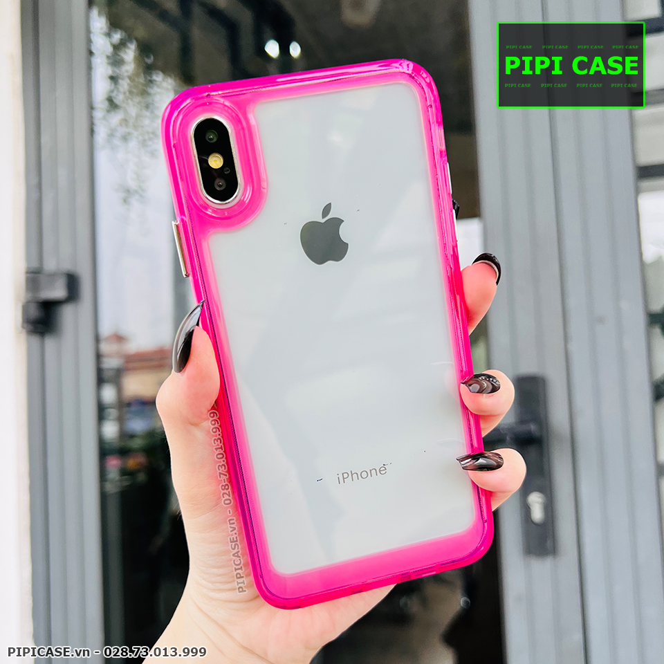 Ốp Lưng iPhone X / XS - Heaven - Hồng