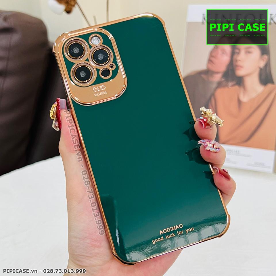 Ốp Lưng iPhone 12 Pro Max - Luxury - Xanh Lá