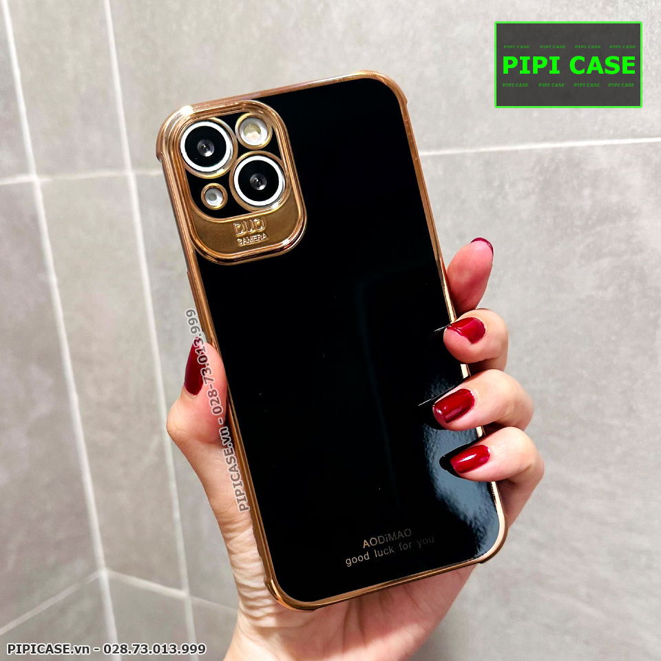 Ốp Lưng iPhone 13 - Luxury - Đen