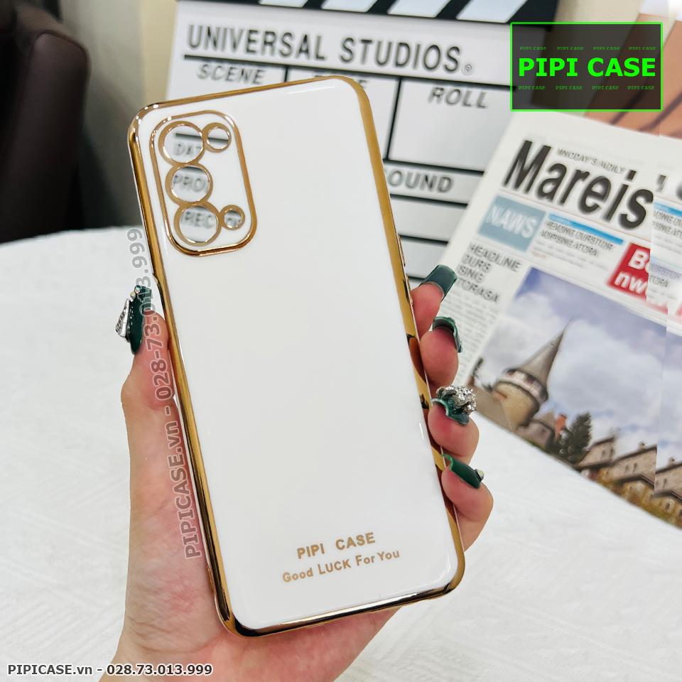 Ốp Lưng Oppo A74 5G - Royal - Trắng