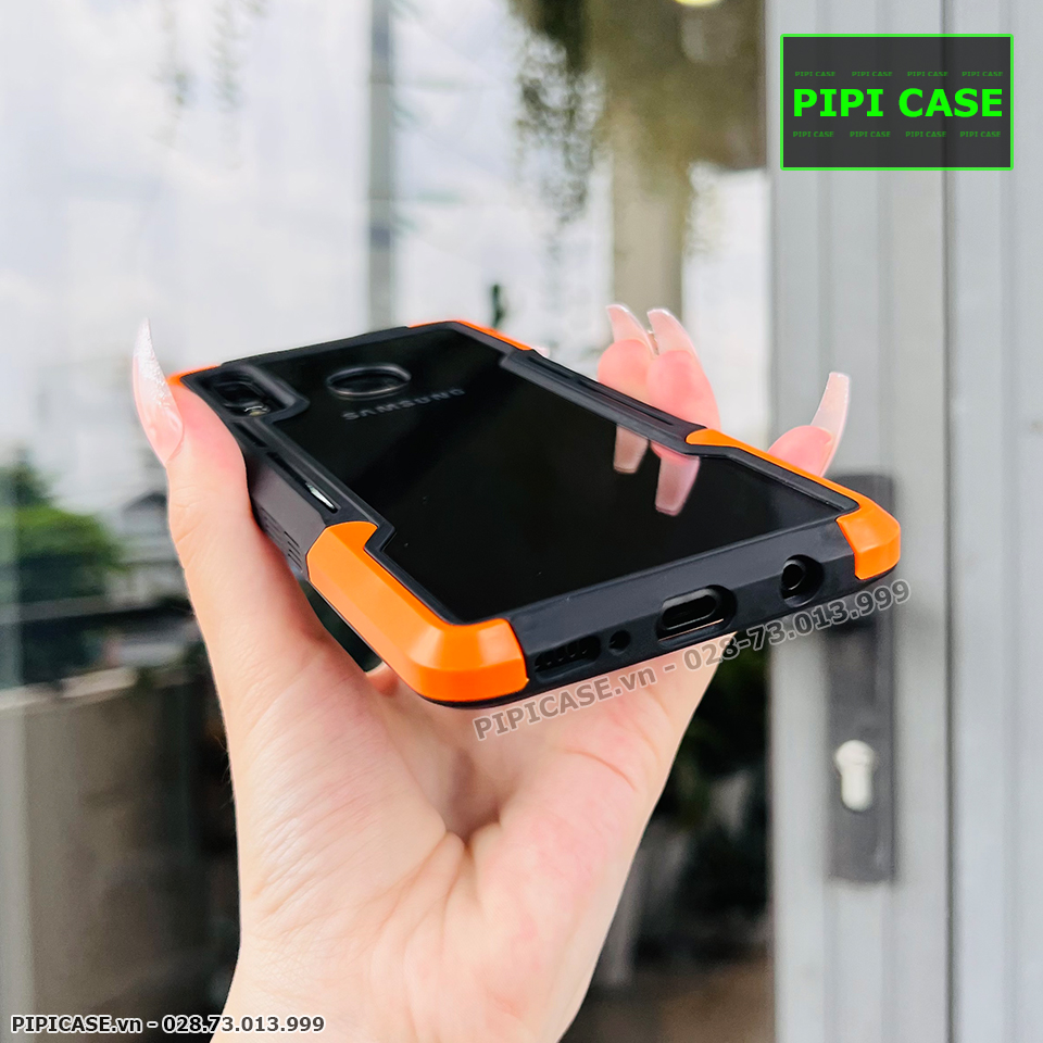 Ốp Lưng Samsung A20 / A30 - Akura - Cam