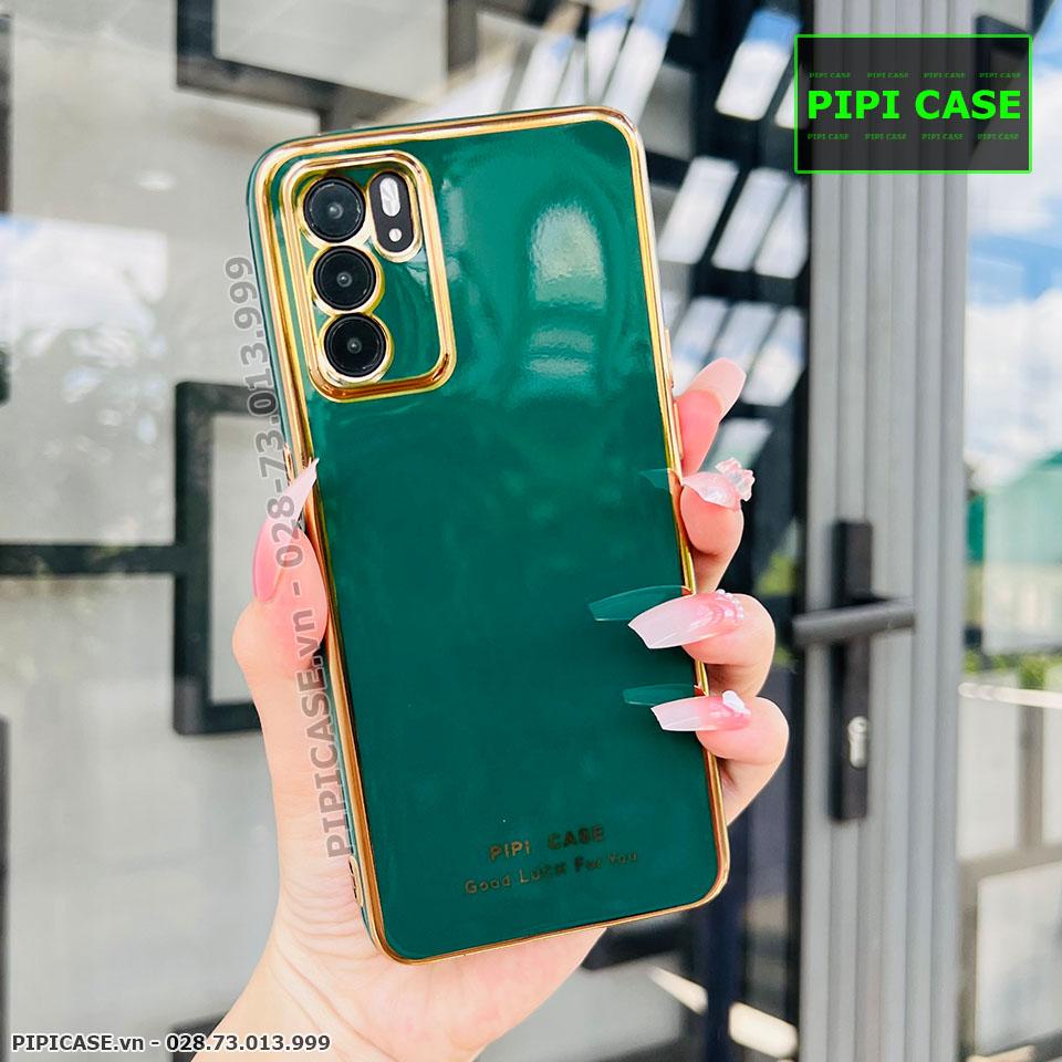 Ốp Lưng Oppo Reno 6 5G - Royal - Xanh Lá