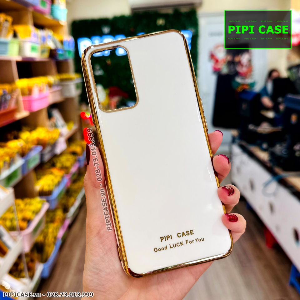 Ốp Lưng Oppo A54 - Royal - Trắng