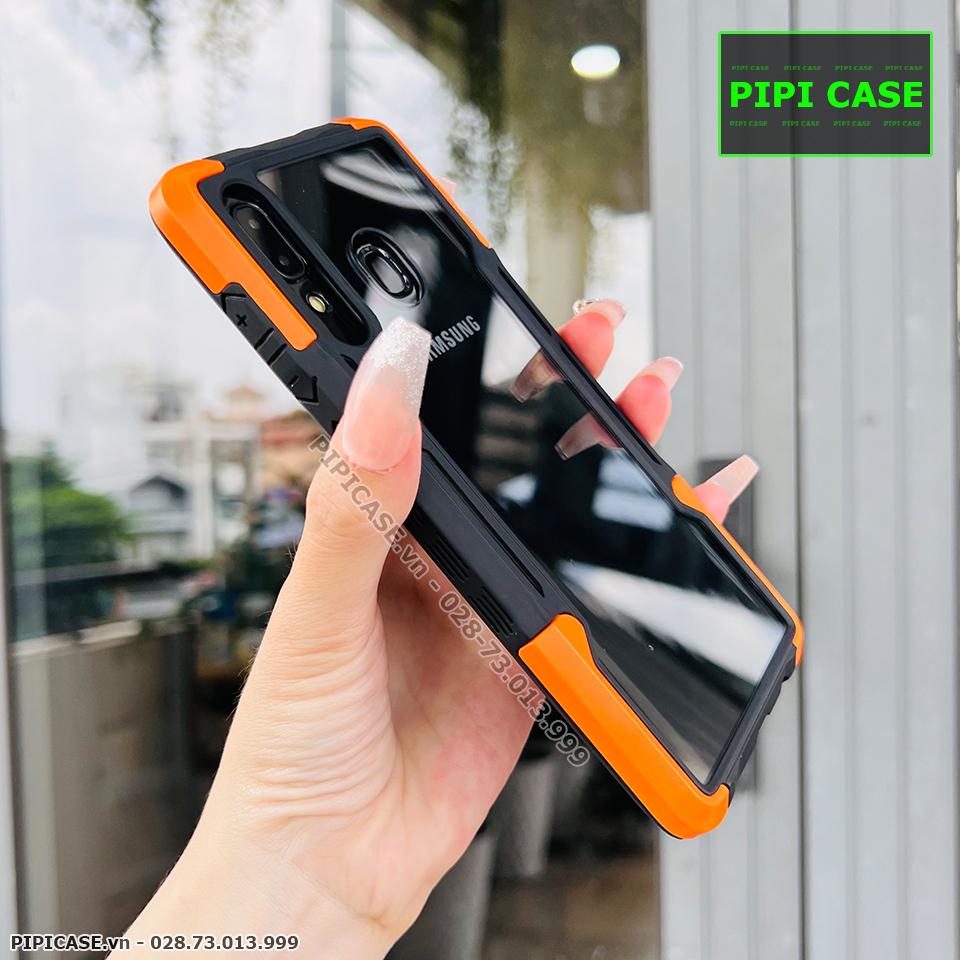 Ốp Lưng Samsung A20 / A30 - Akura - Cam