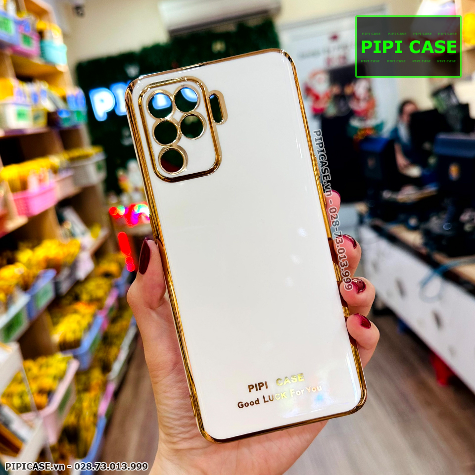 Ốp Lưng Oppo A94 - Royal - Trắng