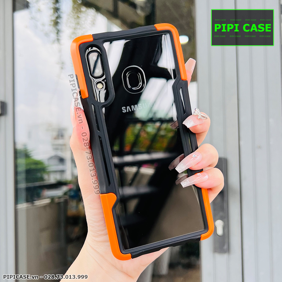 Ốp Lưng Samsung A20 / A30 - Akura - Cam