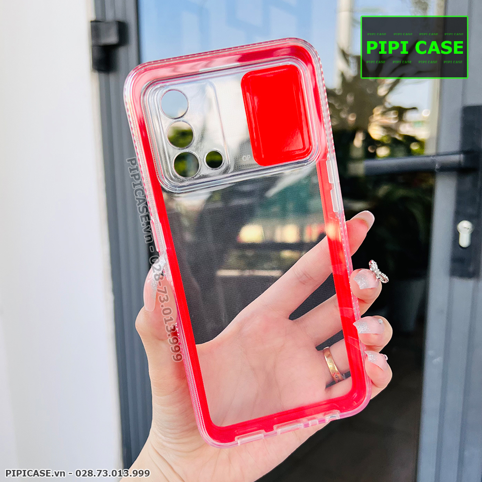 Ốp Lưng Oppo A95 - Dragon - Đỏ