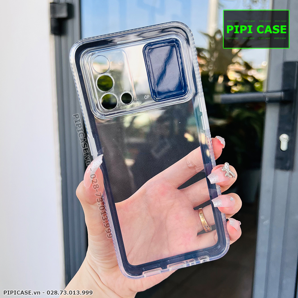 Ốp Lưng Oppo A95 - Dragon - Xanh Dương