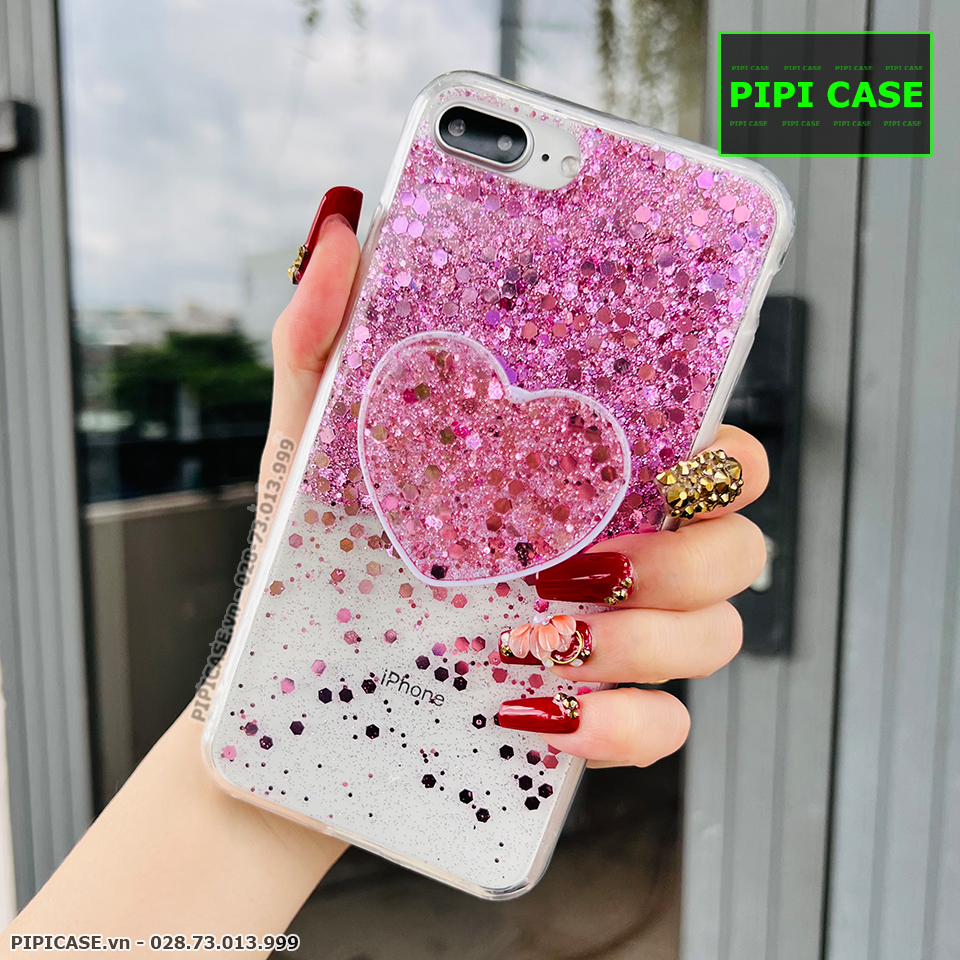 Ốp Lưng iPhone 8 Plus - Super Star - Tím