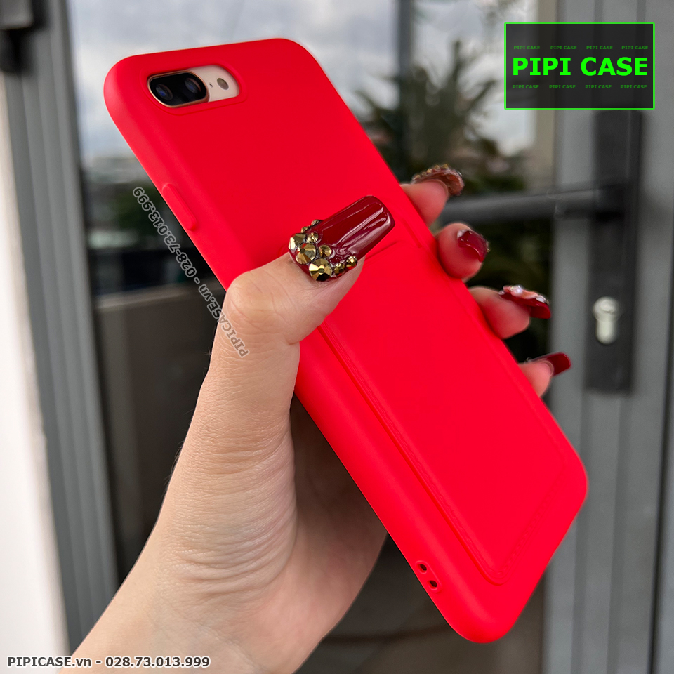 Ốp Lưng iPhone 7 Plus / 8 Plus - Cover - Đỏ