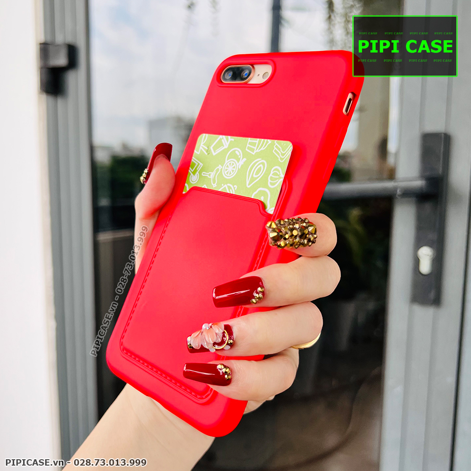 Ốp Lưng iPhone 7 Plus / 8 Plus - Cover - Đỏ