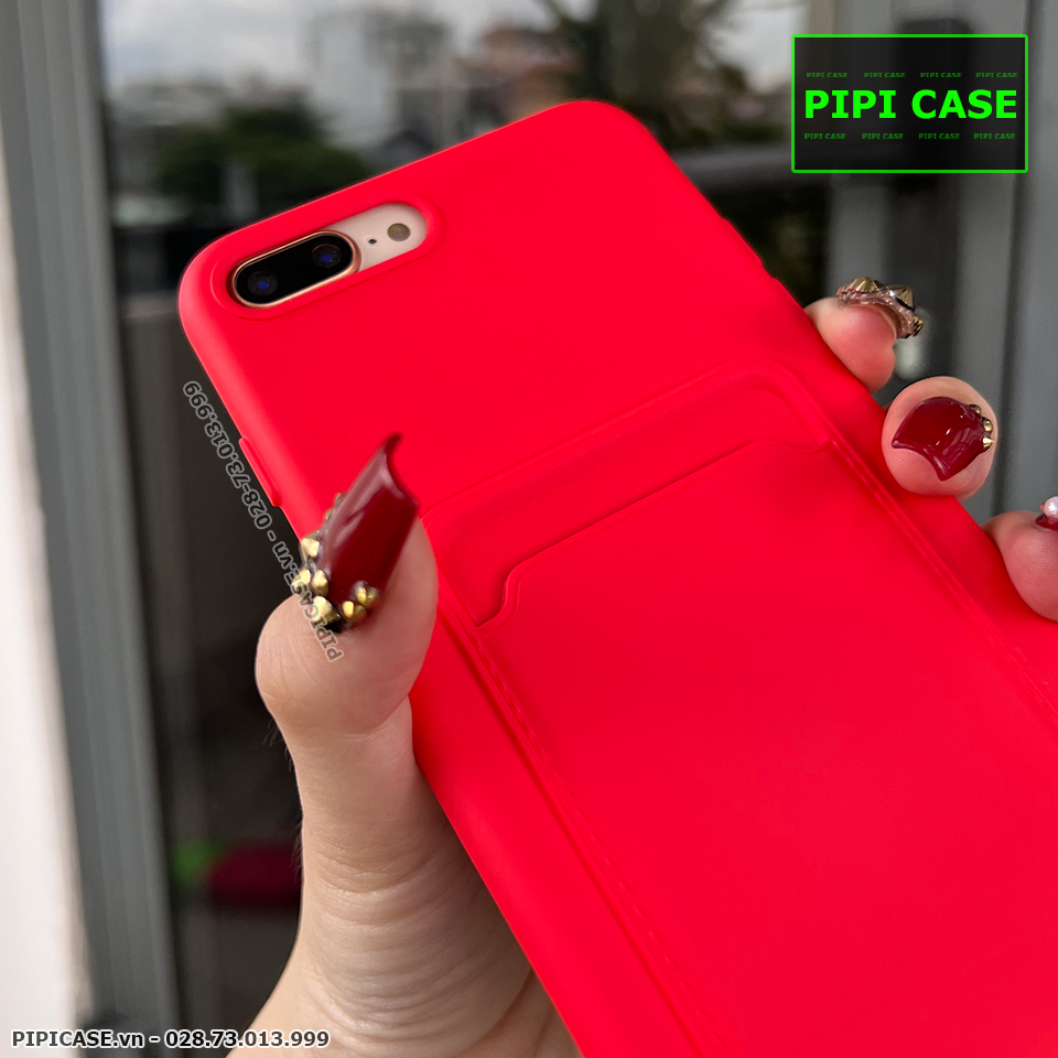 Ốp Lưng iPhone 7 Plus / 8 Plus - Cover - Đỏ