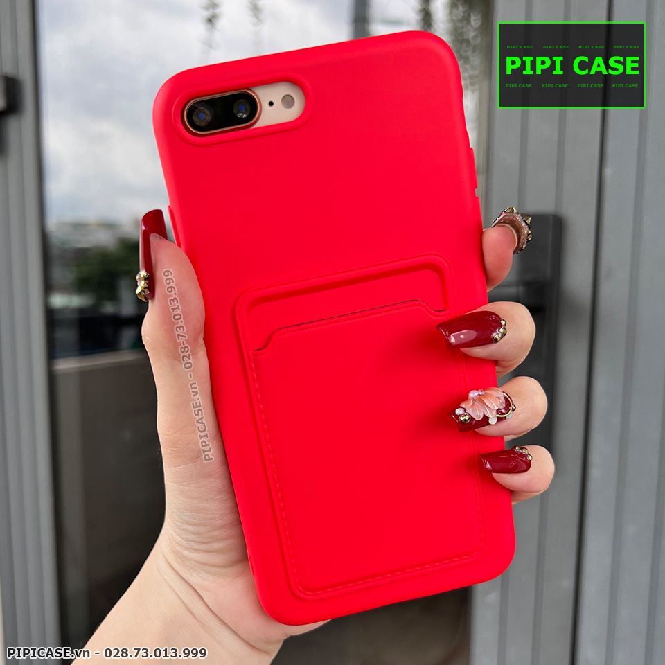 Ốp Lưng iPhone 7 Plus / 8 Plus - Cover - Đỏ