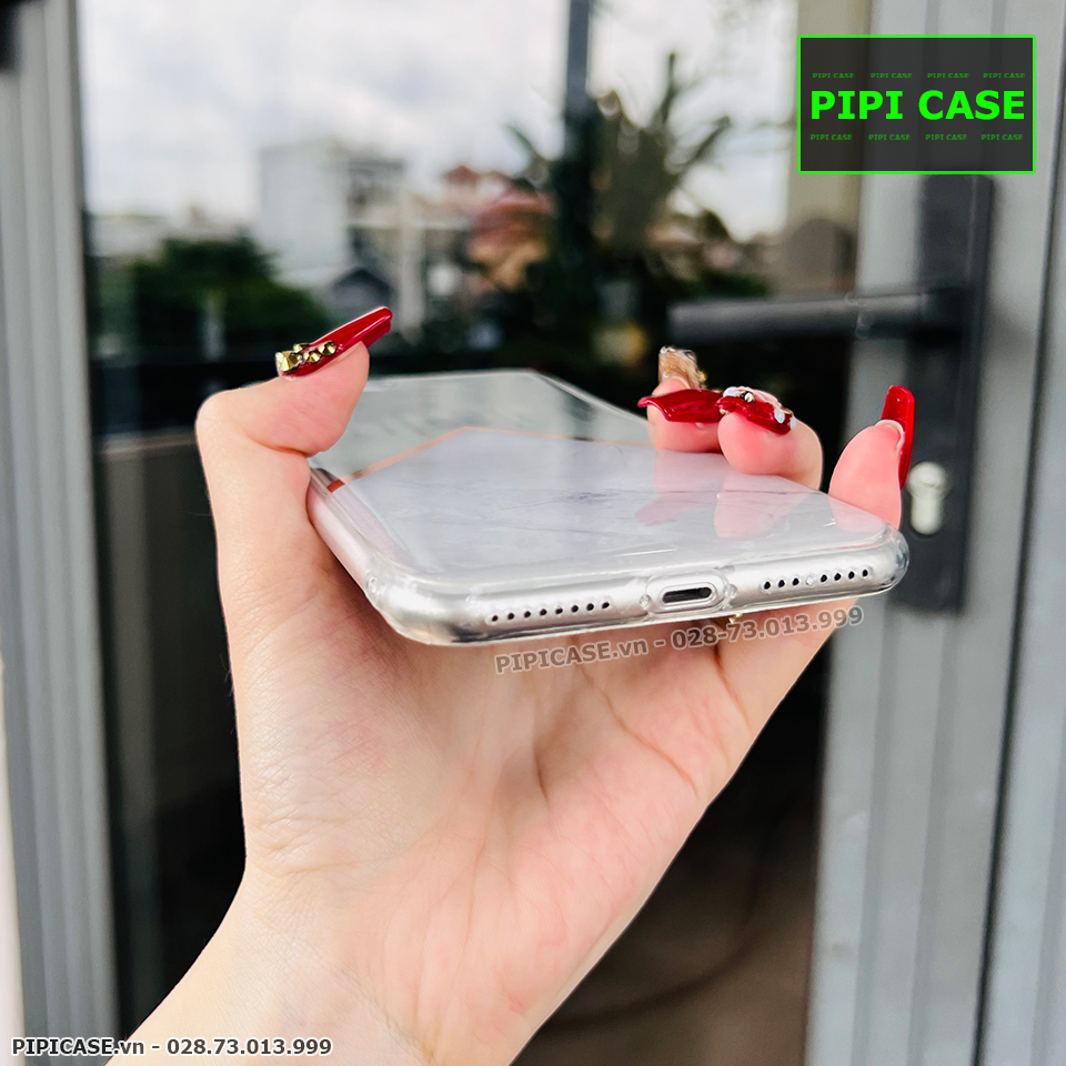 Ốp Lưng iPhone  7 Plus / 8 Plus - Sao Băng - Xám