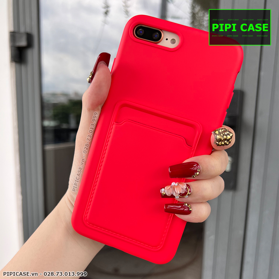 Ốp Lưng iPhone 7 Plus / 8 Plus - Cover - Đỏ